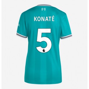 Liverpool Ibrahima Konate #5 Tredjetrøje Dame 2025-26 Kortærmet
